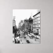 NYC-foto van Broadway (1920) Canvas Afdruk (Voorkant)