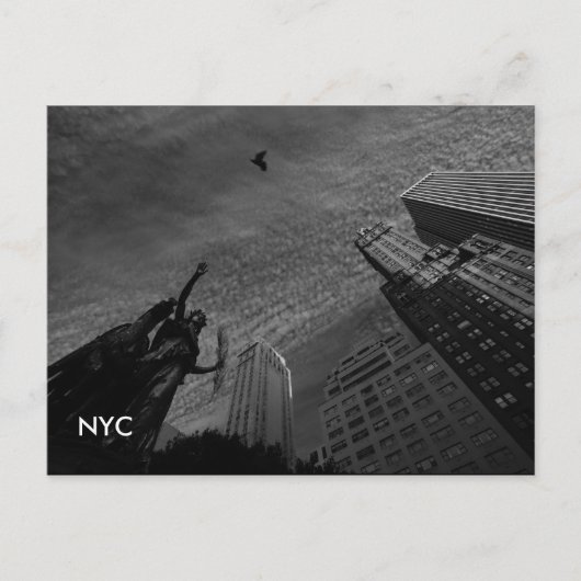 NYC-foto van NYC Briefkaart (Voorkant)