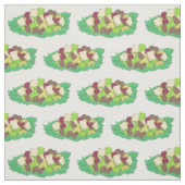 NYC Fruit Nut Waldorf Salad Appels Stof (Swatch)
