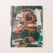 NYC Garment District Graffiti Sprayverf Urban Art Legpuzzel (Verticaal)