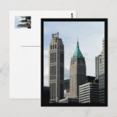 NYC-gebouw Briefkaart (Voorkant / Achterkant)