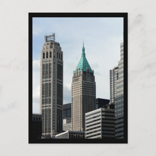 NYC-gebouw Briefkaart (Voorkant)