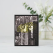NYC-gebouw Briefkaart (Staand voorkant)