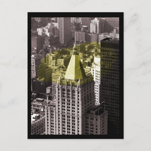 NYC-gebouw Briefkaart (Voorkant)
