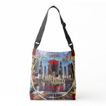 NYC Gedrukte Canvas tas: Urban Chic op uw vingerto