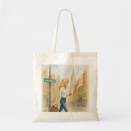 NYC Girl op UES Tote Bag