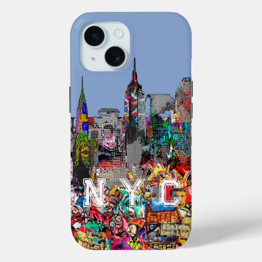 NYC graffiti Case-Mate iPhone Case (Achterkant)