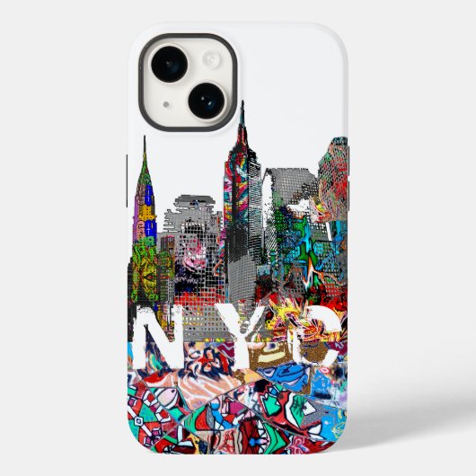 NYC graffiti Case-Mate iPhone Case (Achterkant)
