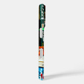 NYC Graffiti Grafisch ontwerp iPhone Case (Achterkant / Rechts)