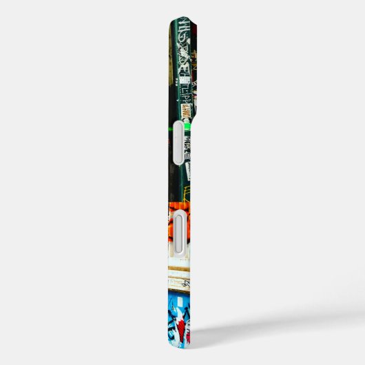 NYC Graffiti Grafisch ontwerp iPhone Case (Achterkant / Rechts)