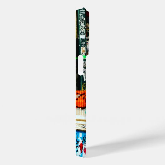 NYC Graffiti Grafisch ontwerp iPhone Case (Achterkant / Rechts)