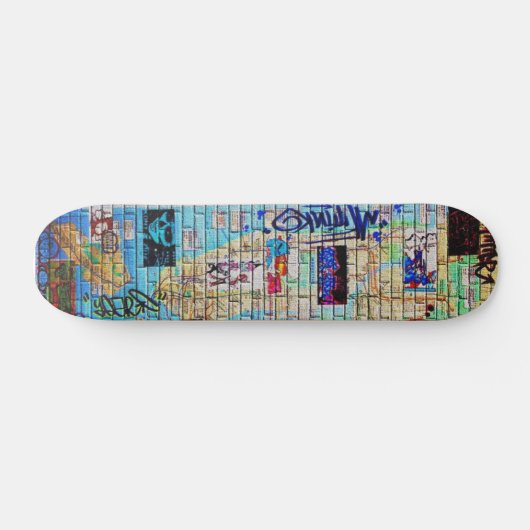NYC Graffiti Popsik Deck Persoonlijk Skateboard (Horizontaal)