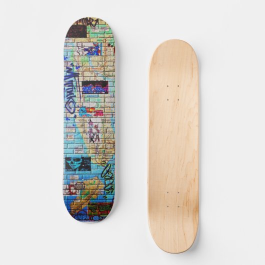 NYC Graffiti Popsik Deck Persoonlijk Skateboard (Voorkant)