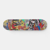 NYC Graffiti Popsik Deck Persoonlijk Skateboard (Horizontaal)