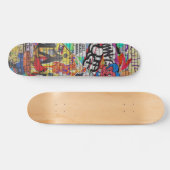 NYC Graffiti Popsik Deck Persoonlijk Skateboard (Horizontaal)