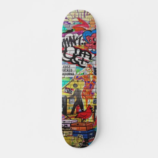 NYC Graffiti Popsik Deck Persoonlijk Skateboard (Voorkant)