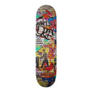 NYC Graffiti Popsik Deck Persoonlijk Skateboard