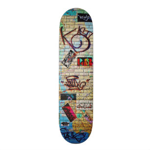 NYC Graffiti Popsik Deck Persoonlijk Skateboard