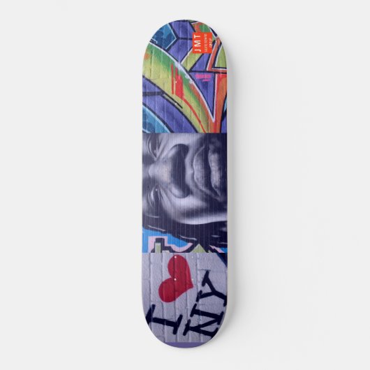 NYC GRAFFITI SKATEBOARD/JMT USA PERSOONLIJK SKATEBOARD (Voorkant)