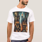 NYC grafisch T-shirt – iconisch New York City ontw (Voorkant)