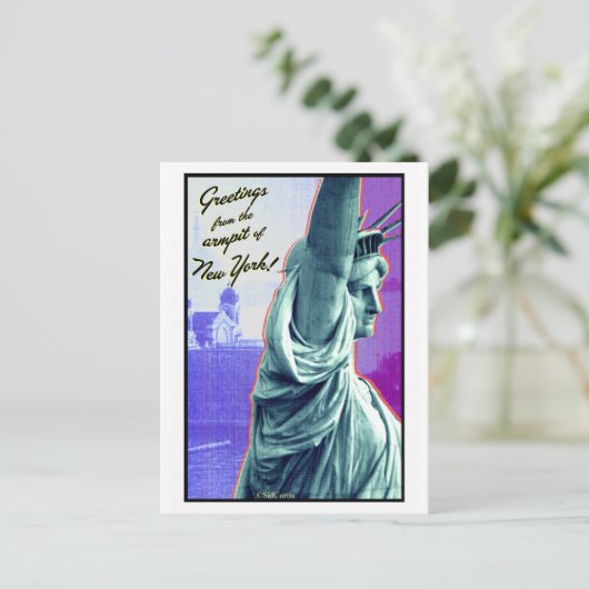 NYC Greetings Briefkaart (Staand voorkant)