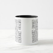 NYC Groeit grijs Mok (Midden)