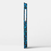 NYC-groepen blauw Case-Mate iPhone Case (Achterkant / Links)