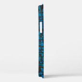 NYC-groepen blauw Case-Mate iPhone Case (Achterkant / Rechts)