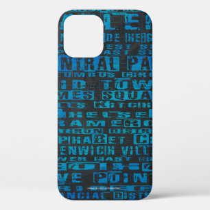 NYC-groepen blauw Case-Mate iPhone Case