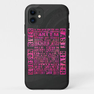 NYC-groepen Hot Pink Case-Mate iPhone Case