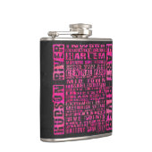 NYC-groepen Hot Pink Heupfles (Rechts)