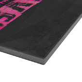 NYC-groepen Hot Pink Snijplank (Hoek)