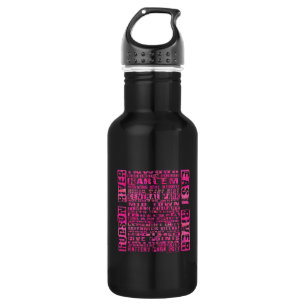 NYC-groepen Hot Pink Waterfles
