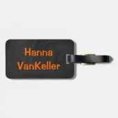 NYC Groepen Sinaasappel Bagagelabel (Achterkant horizontaal)