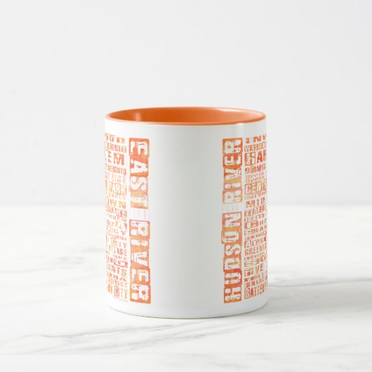 NYC Groepen Sinaasappel Mok (Midden)