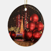 NYC Grote Kerst Ornamente Keramisch Ornament (Links)