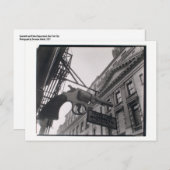 NYC Gunsmith Foto van Berenice Abbott Briefkaart (Voorkant / Achterkant)