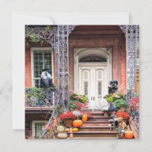 NYC Halloween-deur