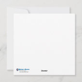 NYC Halloween Door Feestdagenkaart (Achterkant)