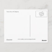 NYC Horizon, TOREN ÉÉN Briefkaart (Achterkant)