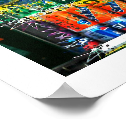 "NYC Hot Dogs" door Urban59 Studio Poster (Hoek)