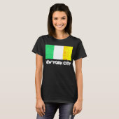 NYC Ierse Erfgoedvlag T-shirt (Voorkant volledig)