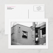 NYC Industrial-Briefkaart Briefkaart (Voorkant / Achterkant)