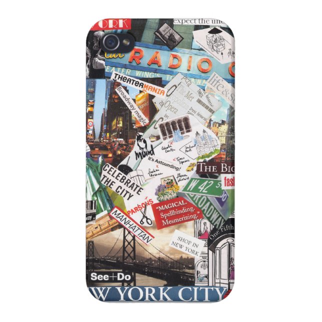 NYC iPhone case iPhone Hoesje (Achterkant)