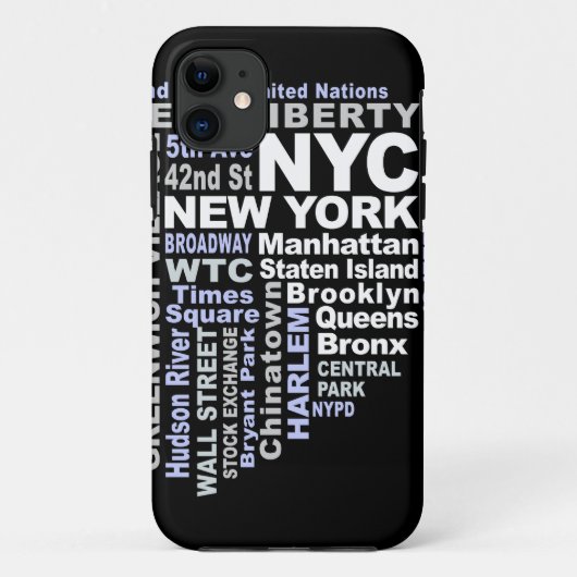NYC iPhone Case-Mate Case (Achterkant)