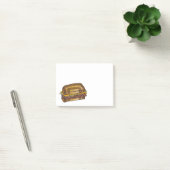 NYC Jewish Deli Reuben Sandwich Foodie Post Post-it® Notes (Kantoor)