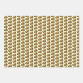 NYC Joodse Deli Bagel Capers Lox Cream Cheese Inpakpapier Vel (Voorkant 3)