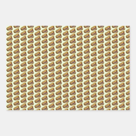 NYC Joodse Deli Bagel Capers Lox Cream Cheese Inpakpapier Vel (Voorkant 3)