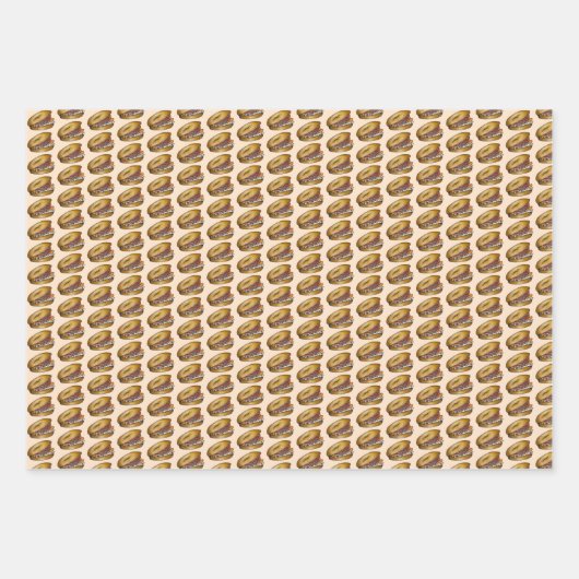 NYC Joodse Deli Bagel Capers Lox Cream Cheese Inpakpapier Vel (Voorkant 2)