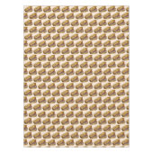 NYC Joodse Deli Bagel Capers Lox Cream Cheese Tafelkleed (Voorkant)